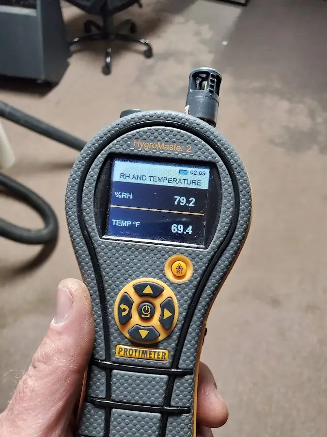 Moisture meter humidity assessment for Fire & Smoke Damage Restoration in Worthington
